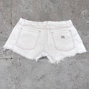 ROXY Vintage Y2K White Denim Cut-Off Shorts